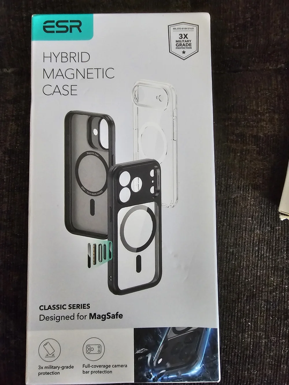 Hybrid Magnetic Case for MagSafe - Clear Bundle Of 10 Cases